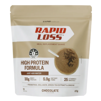 Rapid Loss Meal Replacement Shake Chocolate Flavour 672g