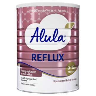 Alula Gold Reflux 0 - 12 Months Infant Formula 900g Regurgitation Mild Reflux