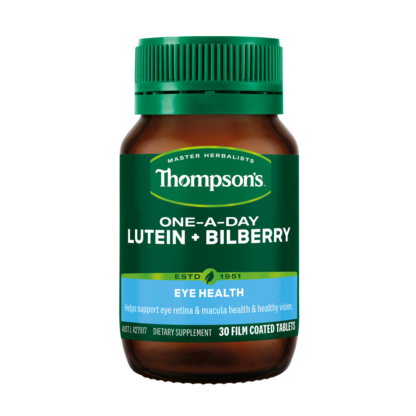 Thompson's One-A-Day Lutein + Bilberry 30 Tablets