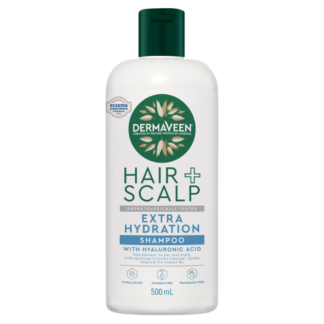 DermaVeen Hair + Scalp Extra Hydration Shampoo 500mL