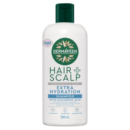 DermaVeen Hair + Scalp Extra Hydration Shampoo 500mL