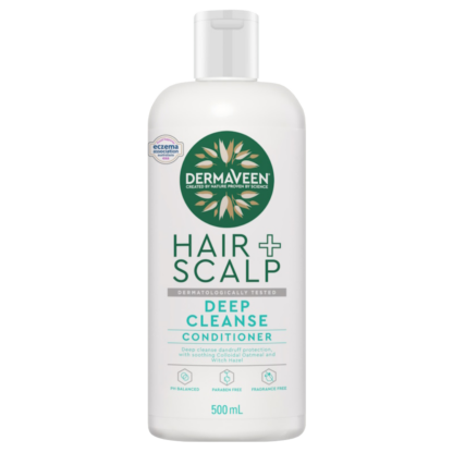 DermaVeen Hair + Scalp Deep Cleanse Conditioner 500mL