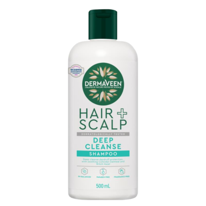 DermaVeen Hair + Scalp Deep Cleanse Shampoo 500mL