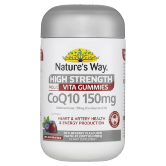 Nature's Way High Strength Adult Vita Gummies CoQ10 150mg 30 Pastilles