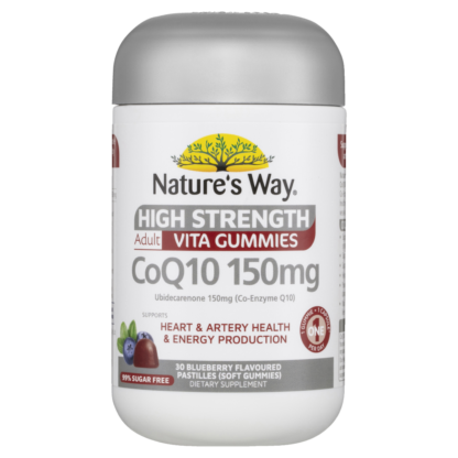 Nature's Way High Strength Adult Vita Gummies CoQ10 150mg 30 Pastilles