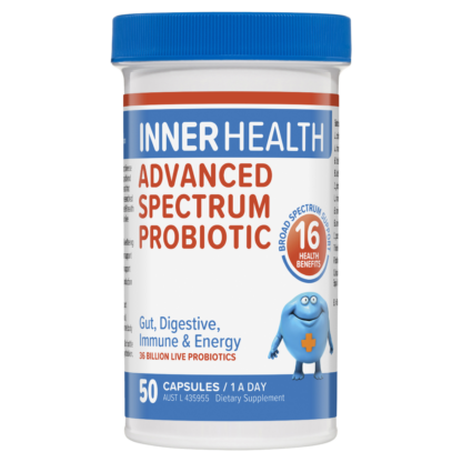 Inner Health Advanced Spectrum Probiotic 50 Capsules