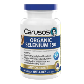 Caruso's Organic Selenium150 60 Capsules