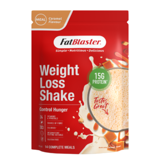 FatBlaster Weight Loss Shake 465g – Caramel Flavour