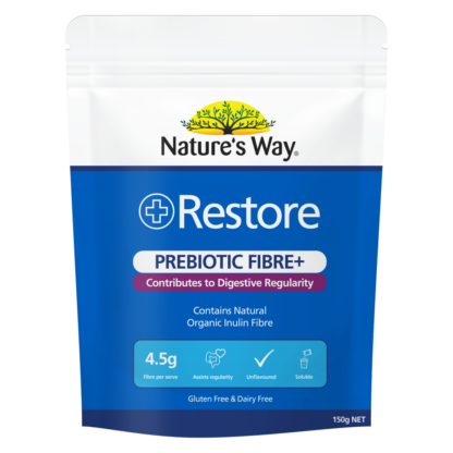 Nature's Way Restore Probiotic Fiber 150g Powder