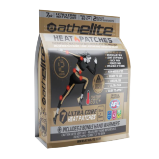 Athelite Heat Patches Regular 7 Pk & 2 Bonus Hand Warmers