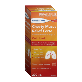 Chemists' Own Chesty Mucus Relief Forte 200ml