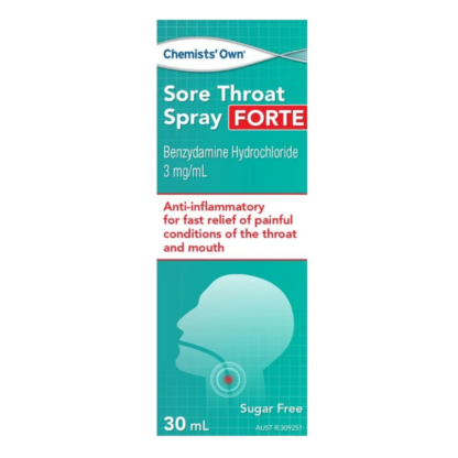 Chemists' Own Sore Throat Spray Forte 30mL