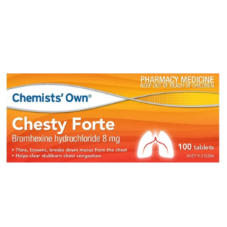 Chemists' Own Chesty Forte 100 Tablets