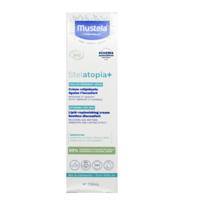 Mustela Stelatopia + Lipid-Replenishing Cream150mL