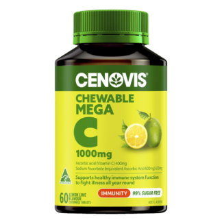 Cenovis Chewable Mega C 1000mg 60 Tablets - Lemon Lime Flavour