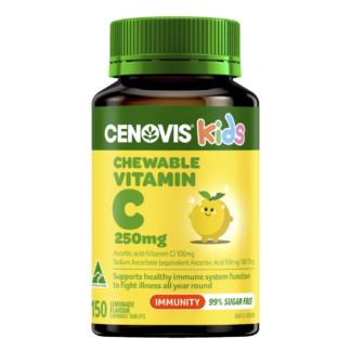 Cenovis Kids Chewable Vitamin C 250mg 150 Tablets - Lemonade Flavour