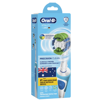 Oral-B Vitality Precision Clean Electric Toothbrush - White