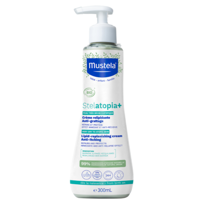 Mustela Stelatopia + Lipid-Replenishing Cream 300mL