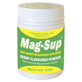 Mag-Sup Oral Powder 200g - Berry Flavour