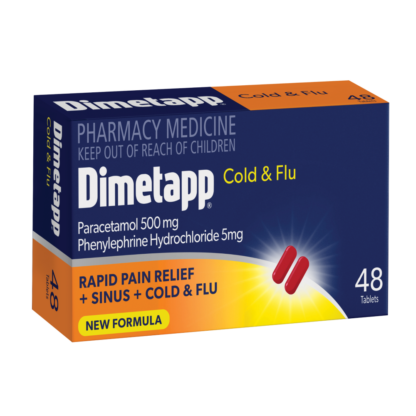 Dimetapp Cold & Flu 48 Tablets