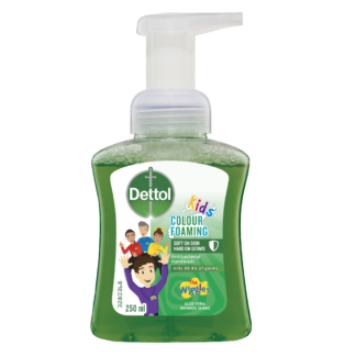 Dettol Kids Colour Foaming Handwash 250mL - Aloe Vera