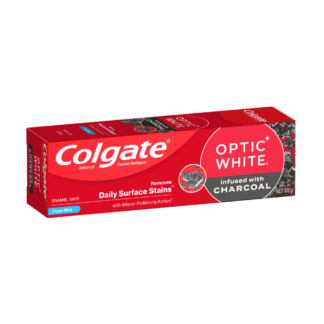 Colgate Optic White Charcoal Toothpaste 100g - Clean Mint