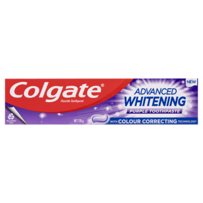 Colgate Advanced Whitening Purple Toothpaste 120g