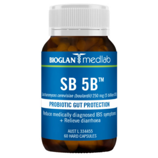 Bioglan Medlab SB 5B Probiotic Gut Protection 60 Hard Capsules