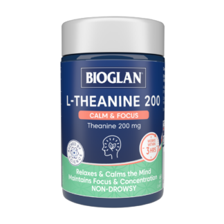 Bioglan L-Theanine 200 Calm & Focus 60 Capsules