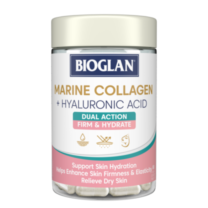 Bioglan Marine Collagen + Hyaluronic Acid 80 Tablets