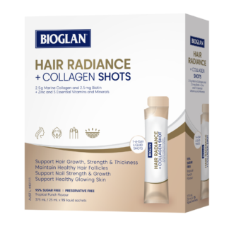 Bioglan Hair Radiance + Collagen Shots 25mL x15 Liquid Sachets