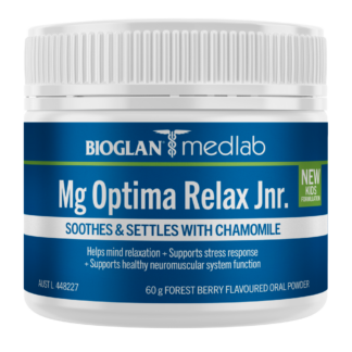 Medlab Mg Optima Relax Jnr 60g - Forest Berry Flavour