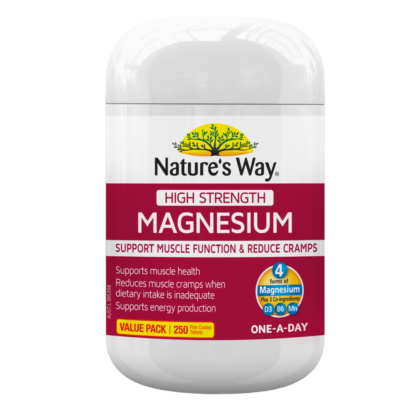 Nature's Way High Strength Magnesium Value Pack 250 Tablets