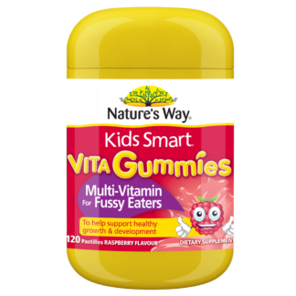 Nature's Way Kids Smart Vita Gummies Multi-Vitamin For Fussy Eaters 120 Pastilles