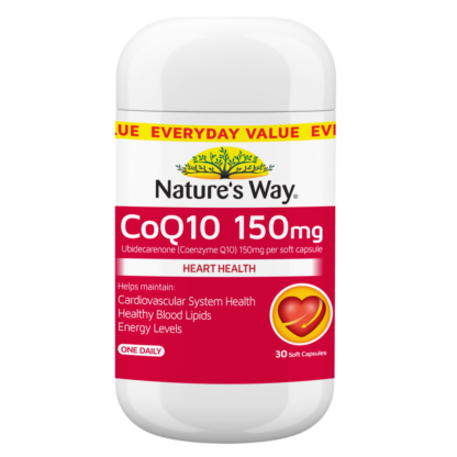 Nature's Way CoQ10 150mg 30 Capsules