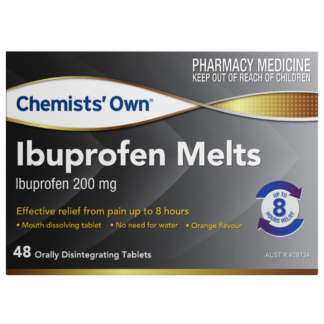 Chemists' Own Ibuprofen Melts 48 Tablets