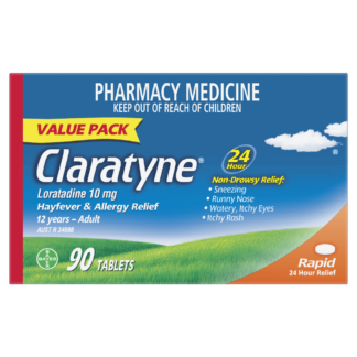 Claratyne Allergy & Hayfever Relief Tablets 90 pack