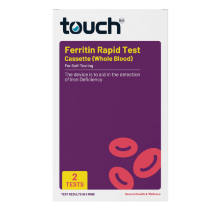 Touchbio Iron Ferritin Rapid Test 2 Pack