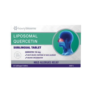 Henry Blooms Liposomal Quercetin 30 Sublingual Tablets