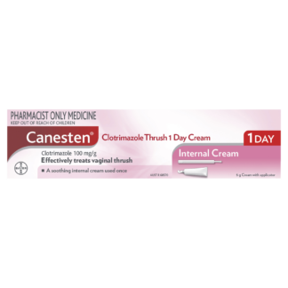 Canesten 1 Day Thrush Treatment Internal Cream - Clotrimazole (S3)