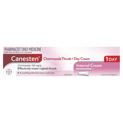 Canesten 1 Day Thrush Treatment Internal Cream - Clotrimazole (S3)