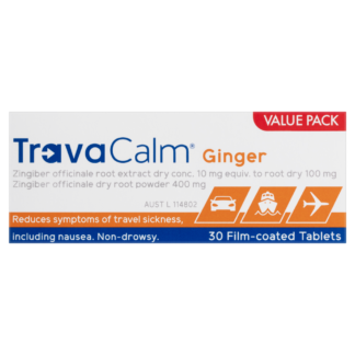 TravaCalm Ginger 30 Tablets