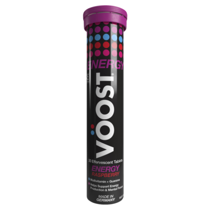 VÖOST Energy Raspberry Effervescent Tablets 20 Pack