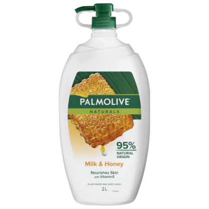 Palmolive Naturals Body Wash 2 Litre Milk & Honey