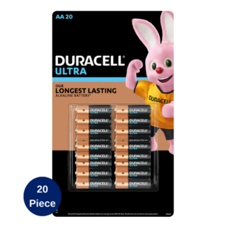 Duracell Ultra AA20 Long Lasting Alkaline Batteries 20 Pack