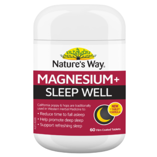 Nature's Way Magnesium + Sleep Well 60 Tablets