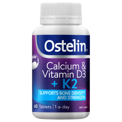 Ostelin Calcium & Vitamin D3 + K2 60 Tablets