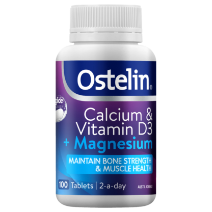 Ostelin Calcium & Vitamin D3 + Magnesium 100 Tablets