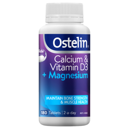 Ostelin Calcium & Vitamin D3 + Magnesium 180 Tablets