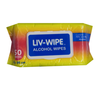 Livingstone Liv-Wipe Alcohol Wipes 50 Pack